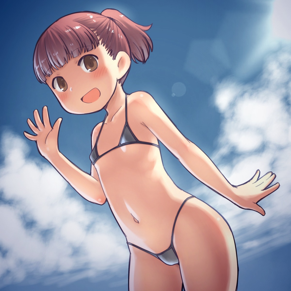 aaaa quad a bikini erect nipples loli swimsuits 824394 yande.re